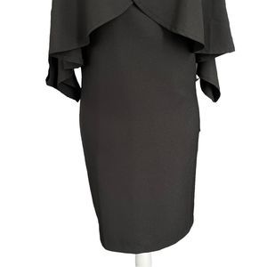 Aakaa Black Sleeveless Dress